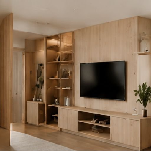 Media wall and entertainment unit design